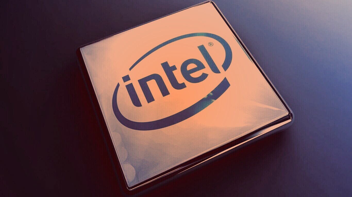 Логотип Intel обои