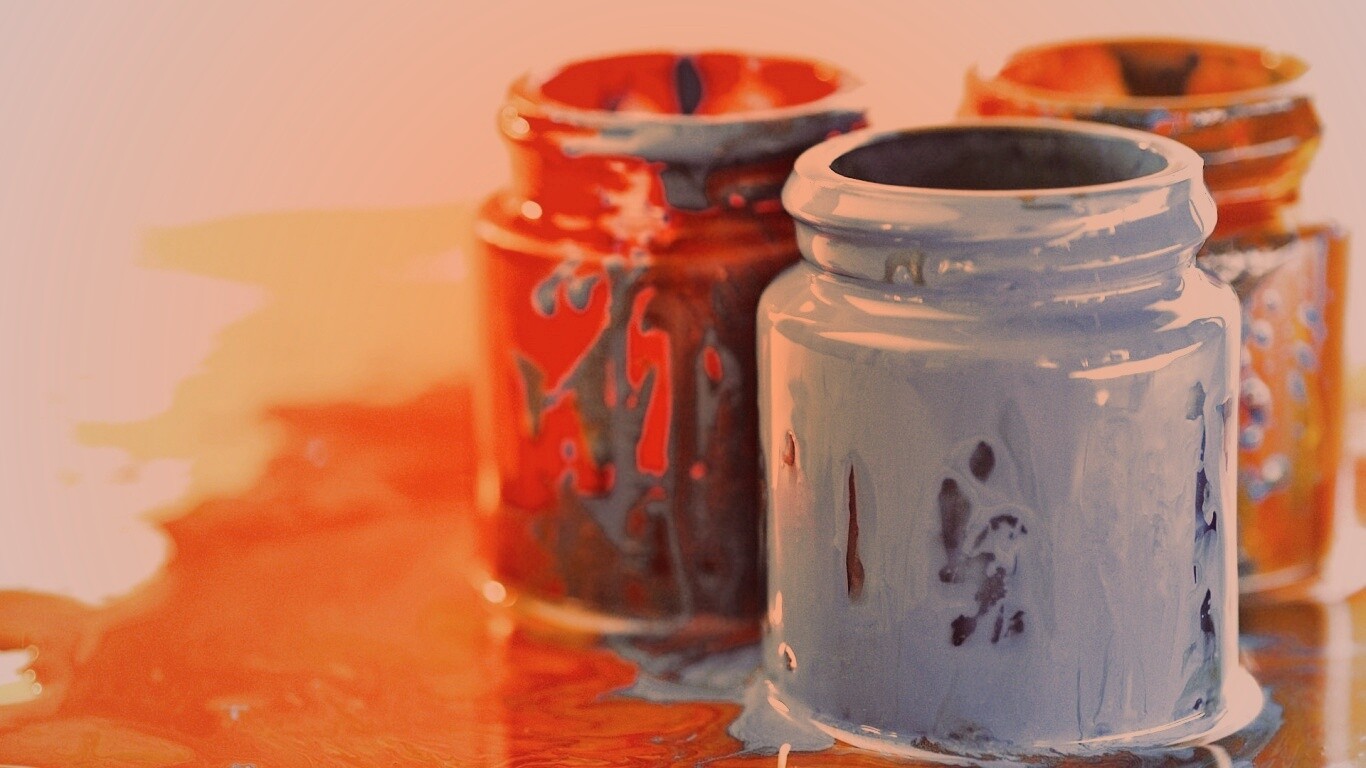 Краска обои