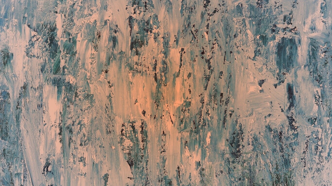 Синий холст обои