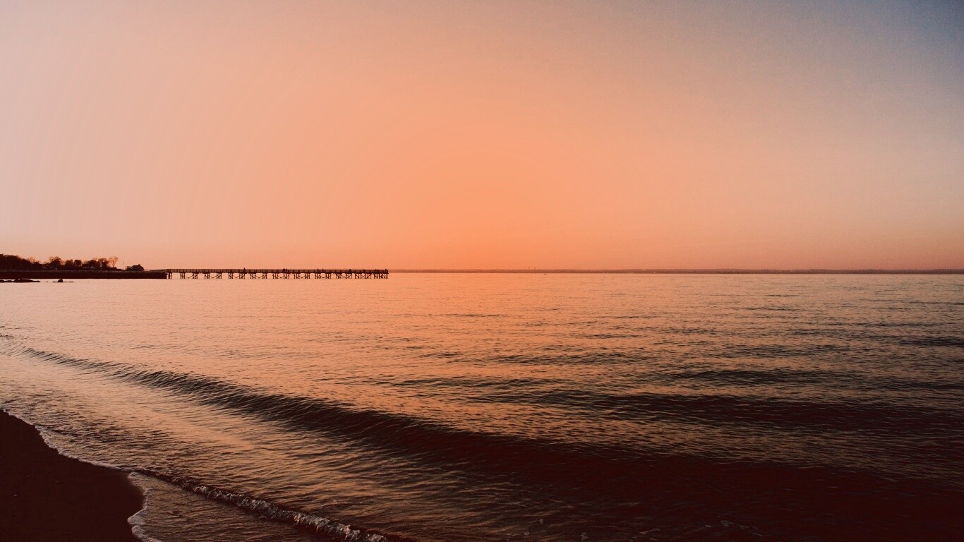 Причал обои