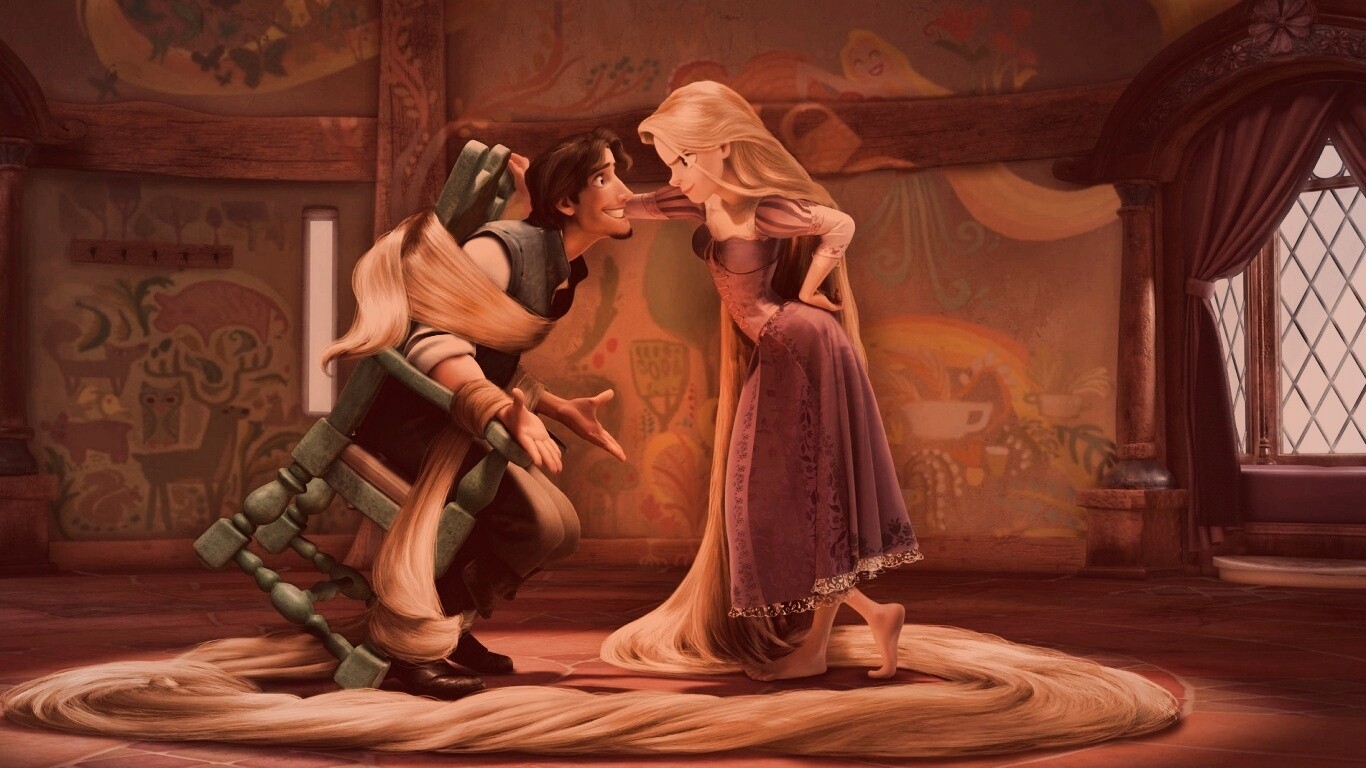 Рапунцель обои