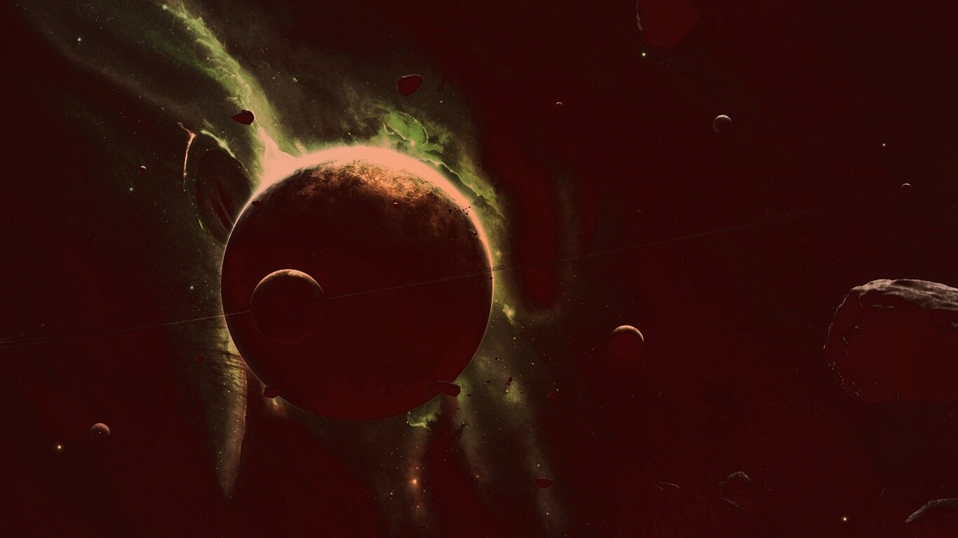 Неизвестная планета обои