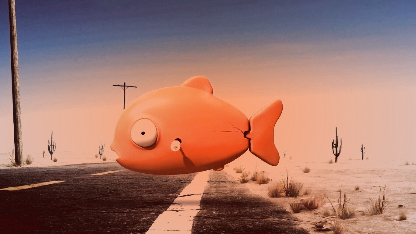 Рыбка из Ранго обои