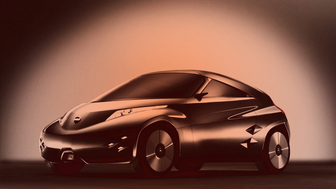 Концепт nissan обои