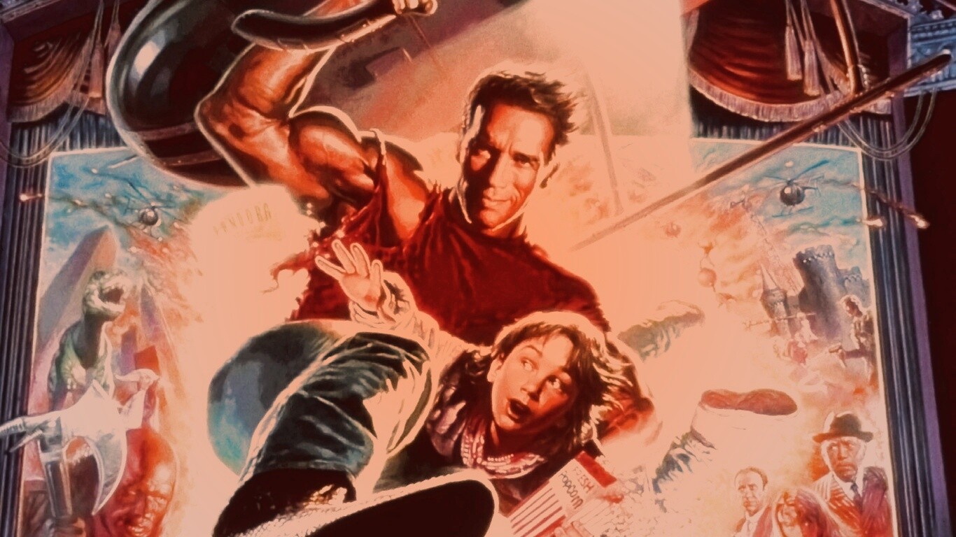 Последний герой боевика обои