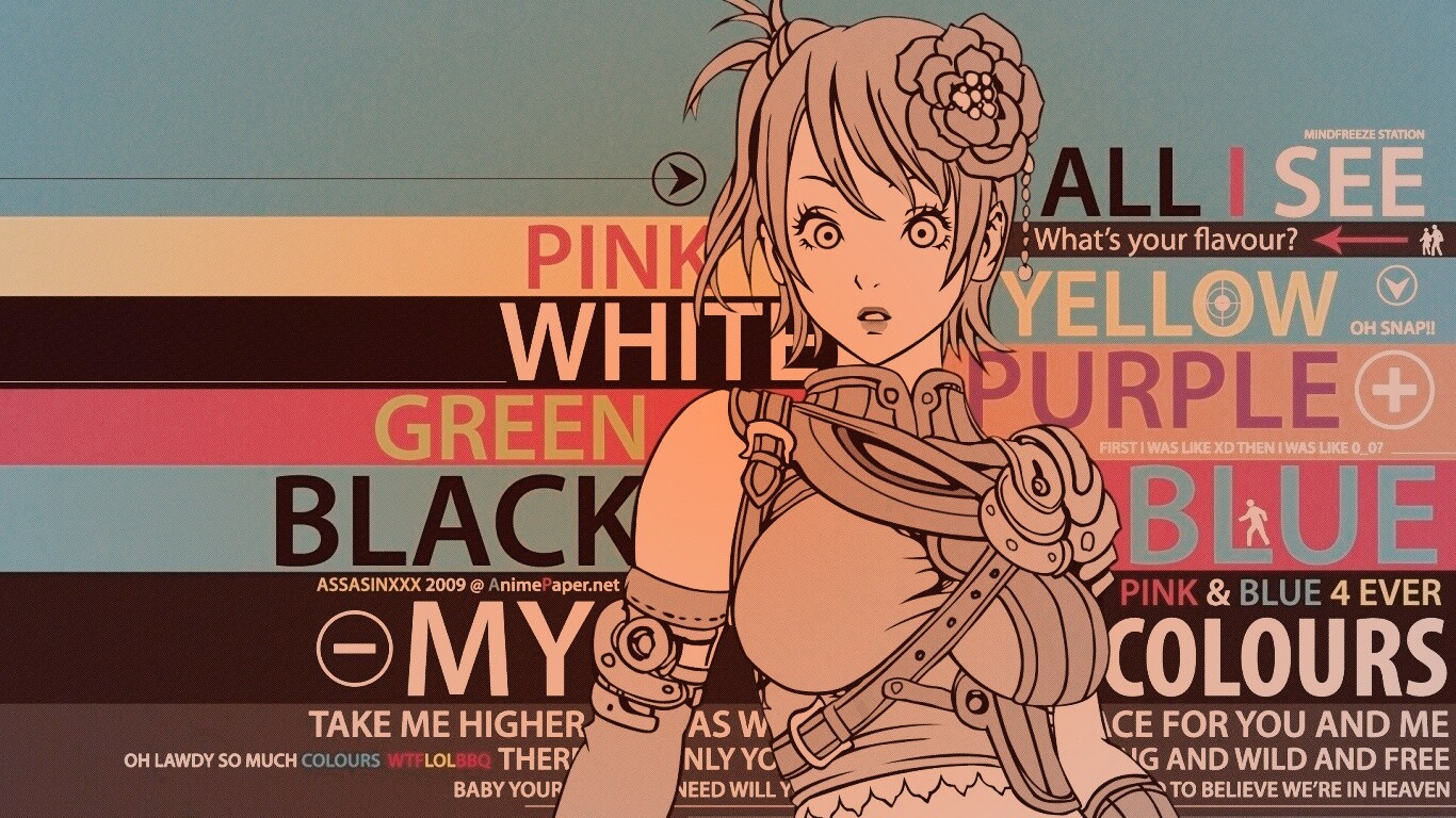 Раскрась её обои