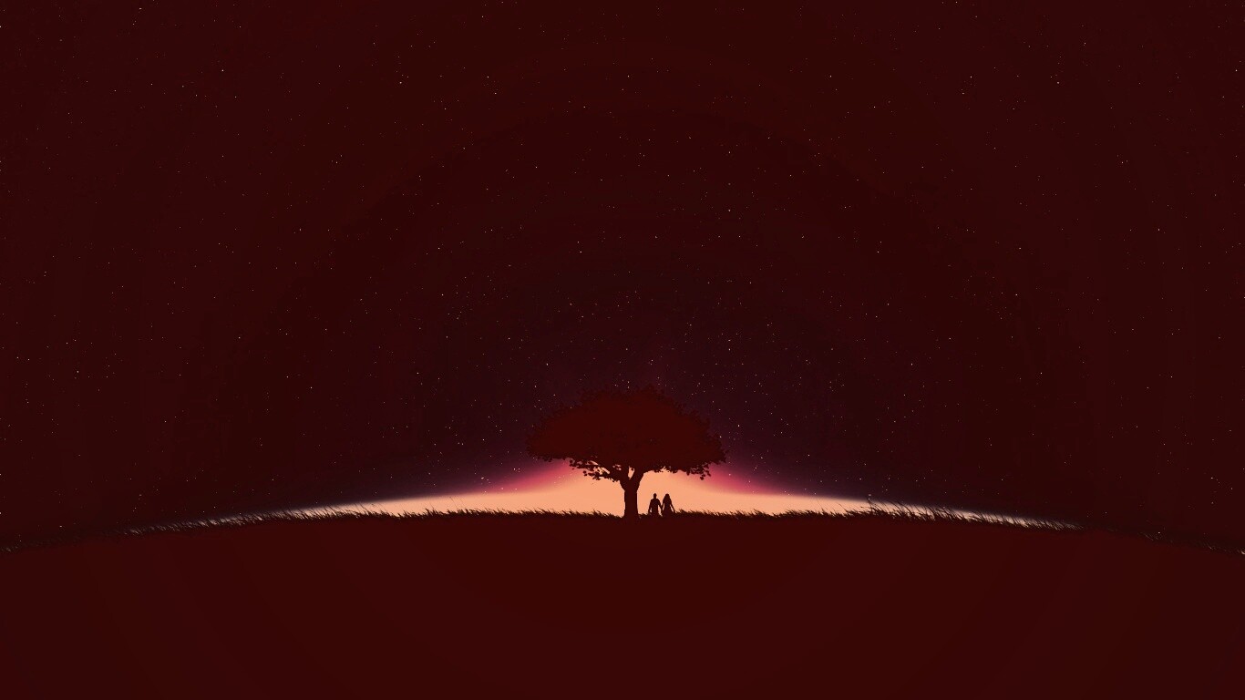 Звёздная ночь обои