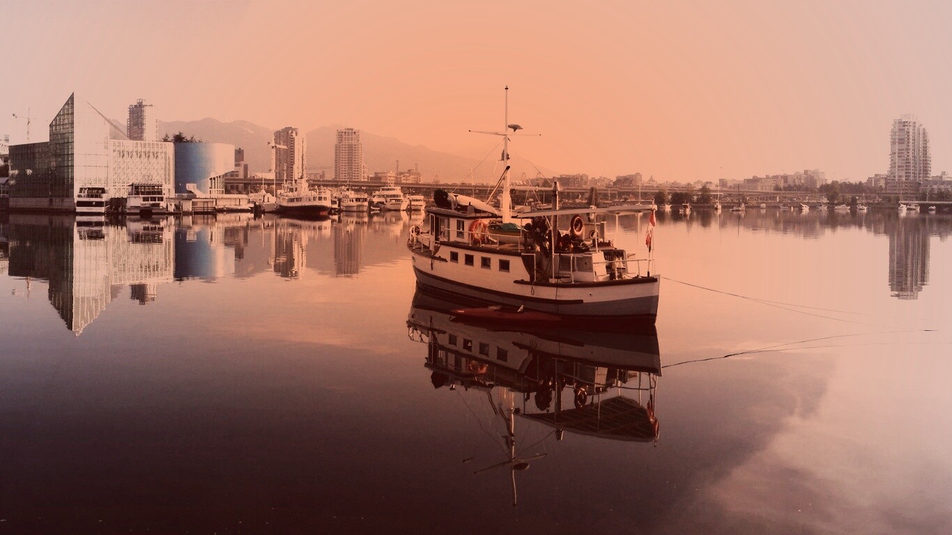 Городская панорама обои