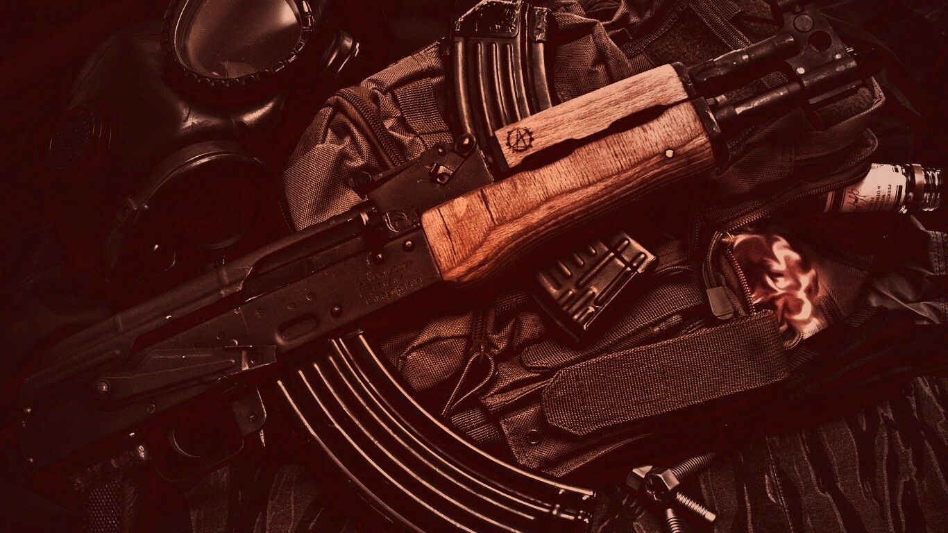 Автомат АК-47 обои
