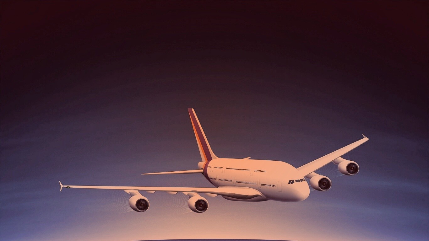 Аэробус А380 обои