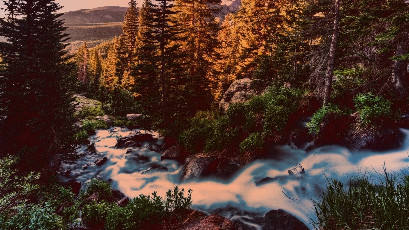 Природа в горах обои