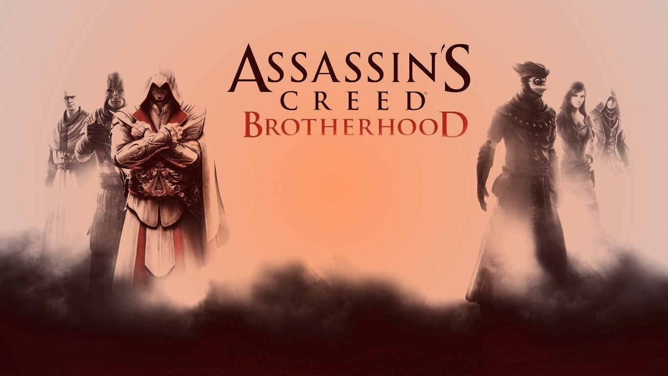 Персонажи игры Assasin"s Creed Brotherhood обои