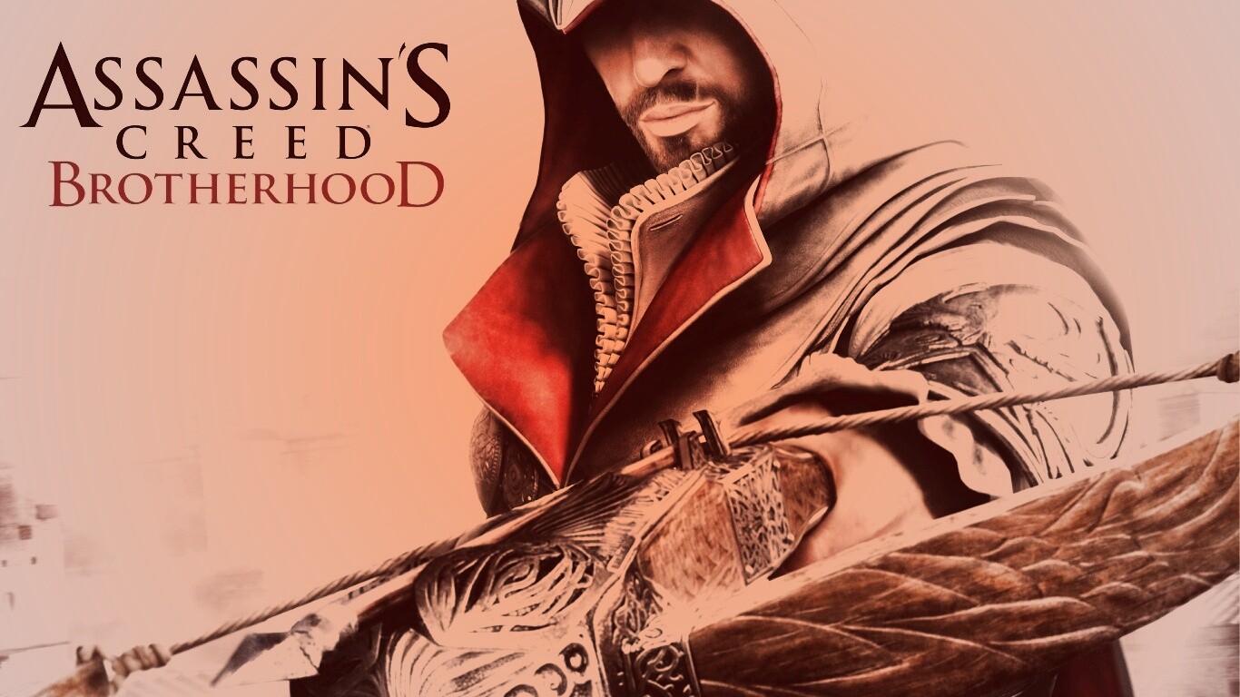 Ассасин с арбалетом обои