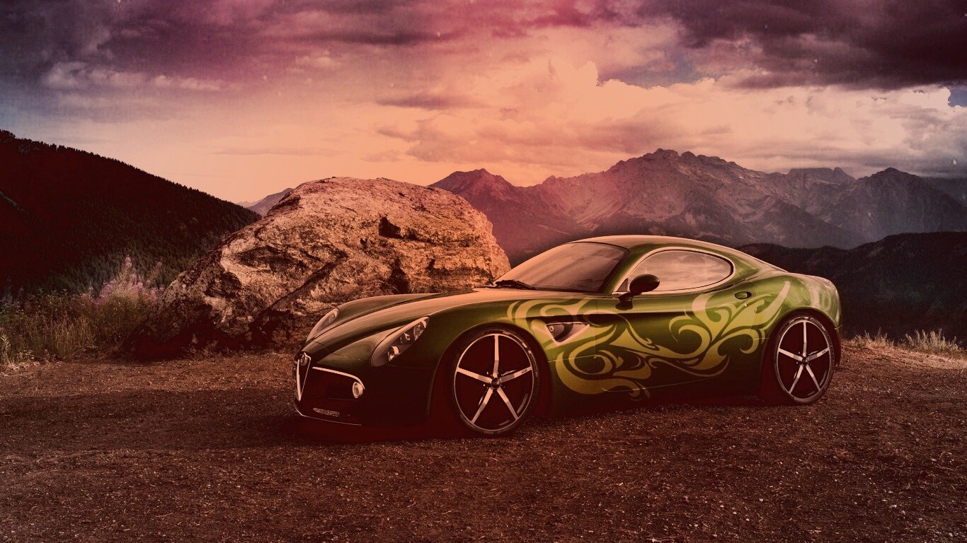 Альфа-ромео обои