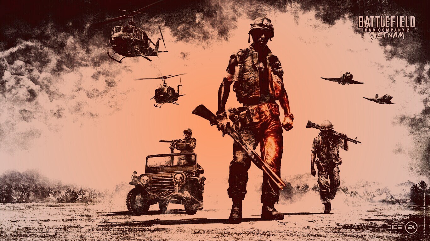 Battlefield Bad Company 2 Vietnam обои