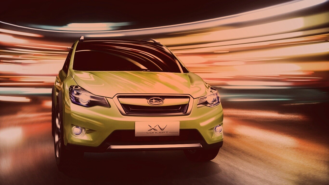 Subaru crossover обои