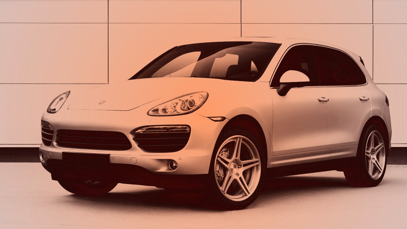 Кроссовер Porsche обои