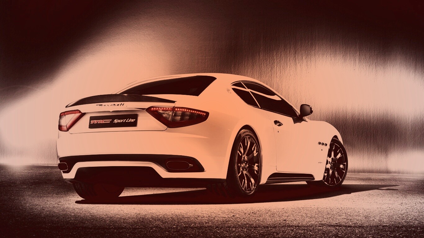 Мазерати Грантуризмо рендер обои