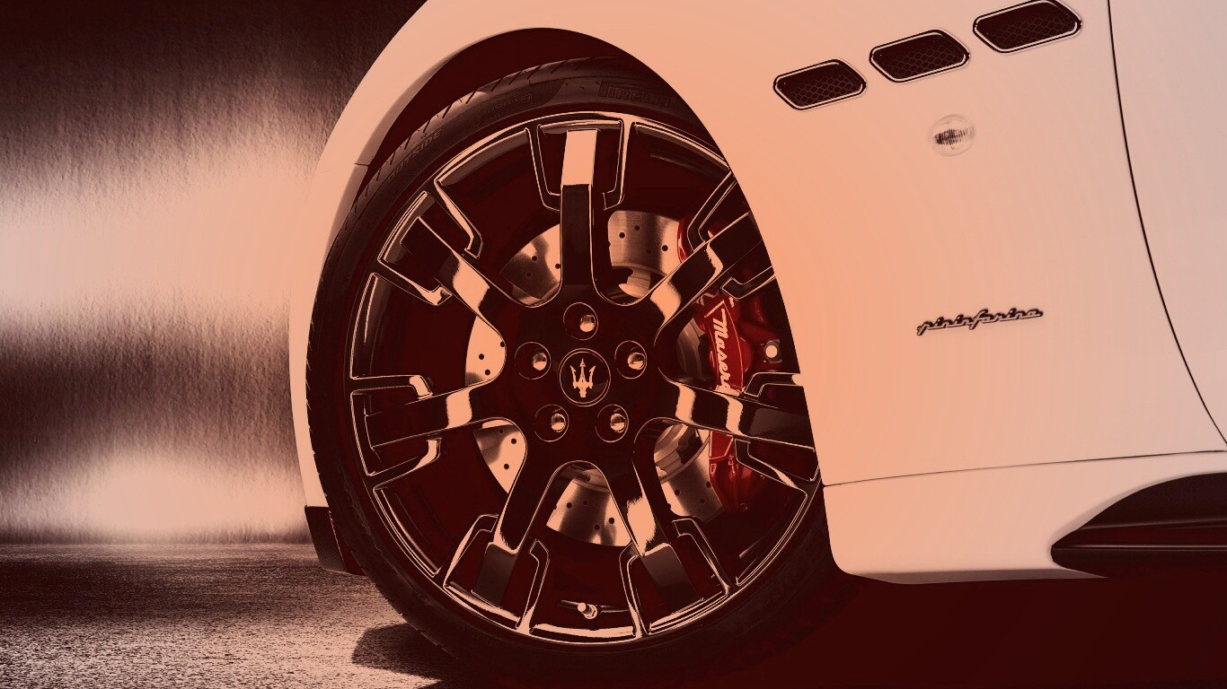 Колесу Maserati Granturismo обои