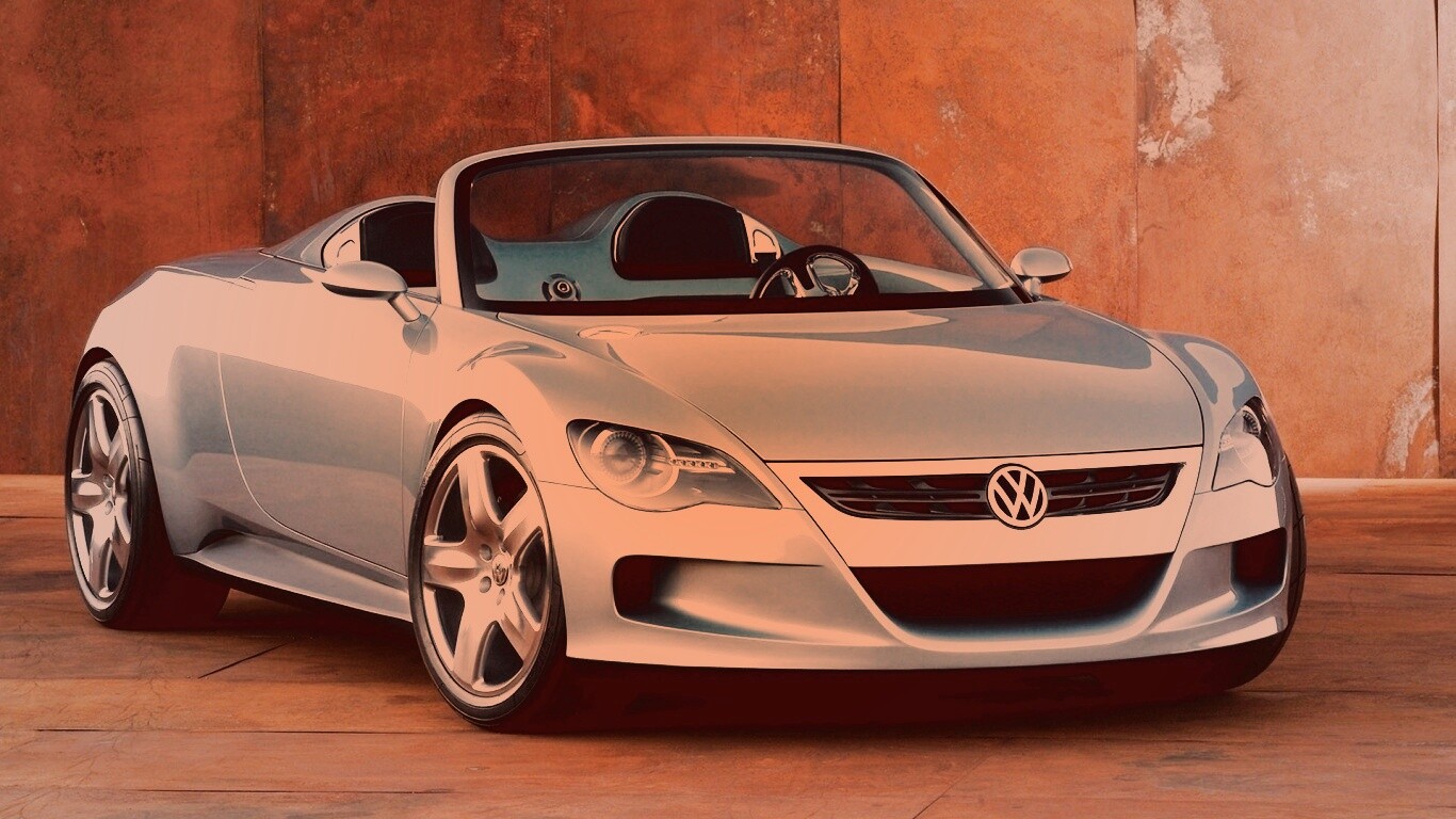 VW Concept кабриолет обои