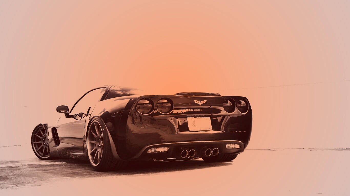 Шевроле корвет обои