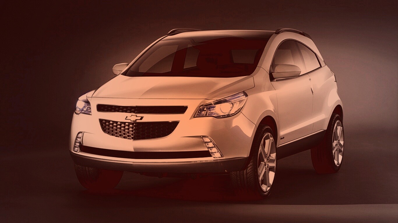 Кроссовер Шевроле обои