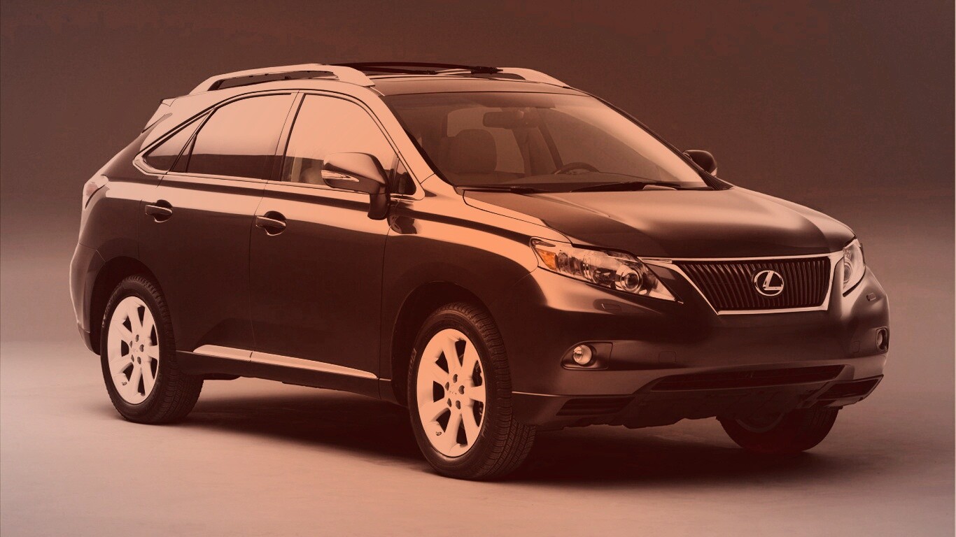 Кроссовер Лексус обои