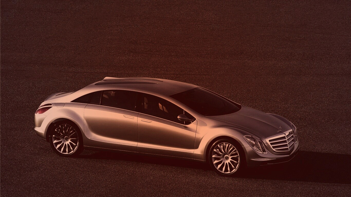 Концептуальный мерседес обои