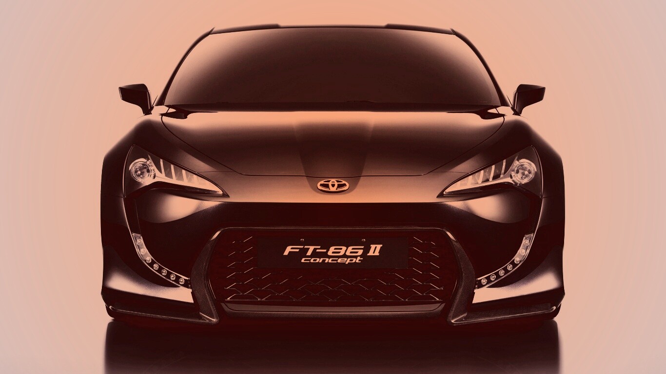 Тойота ФТ86 обои