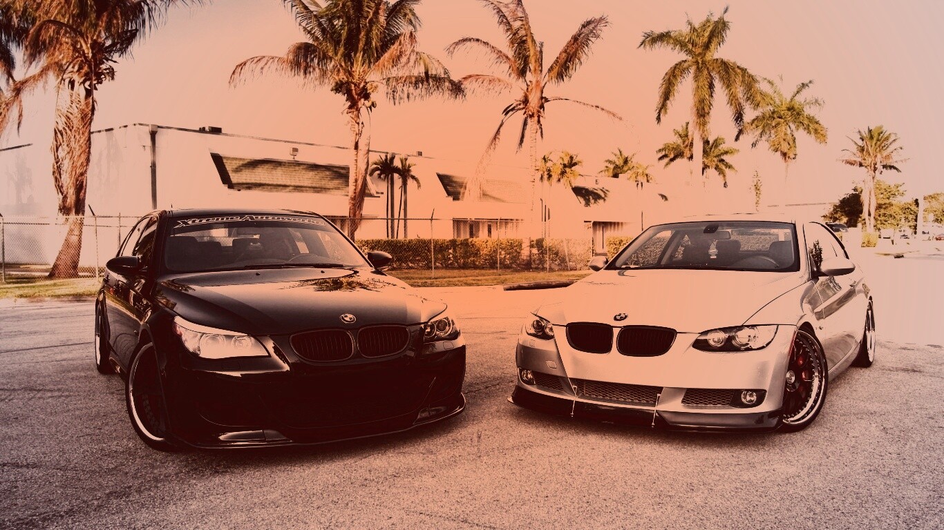 Две БМВ обои