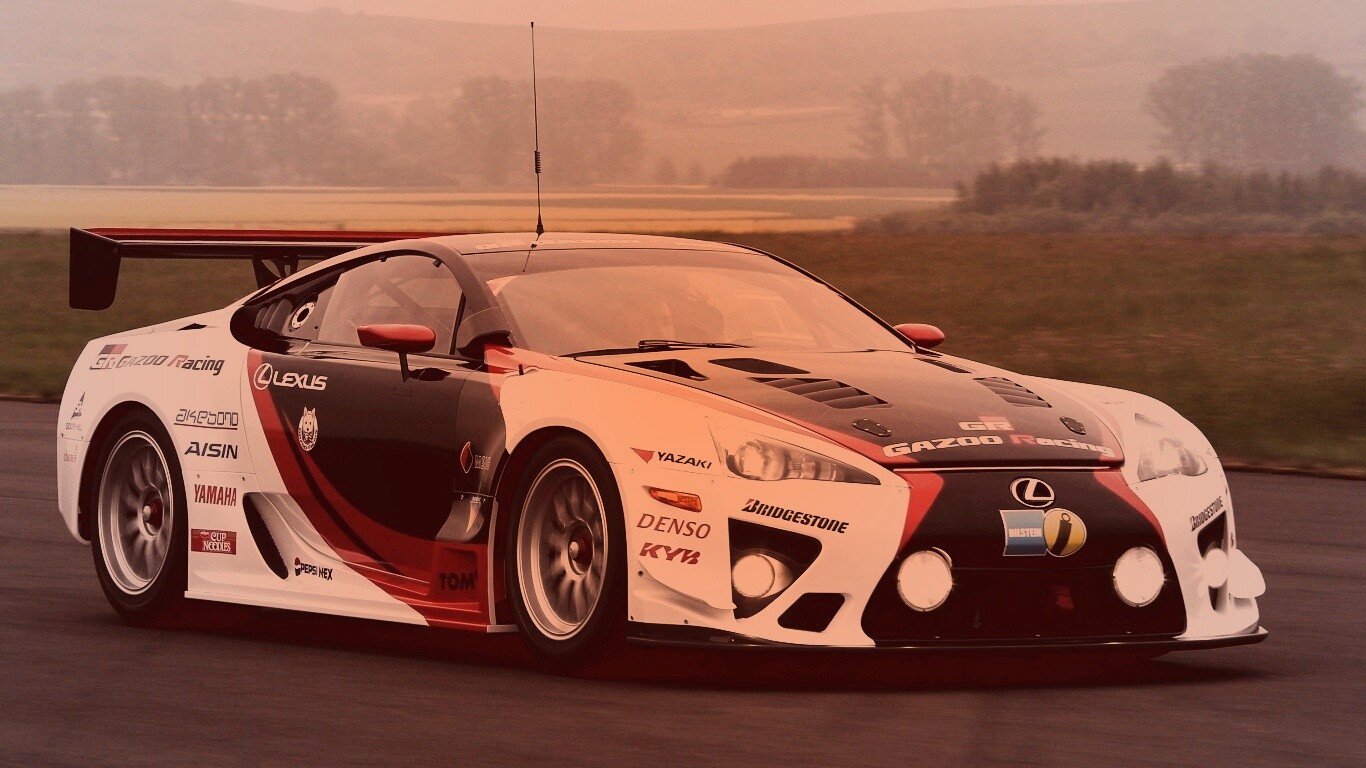 Гоночный Лексус обои