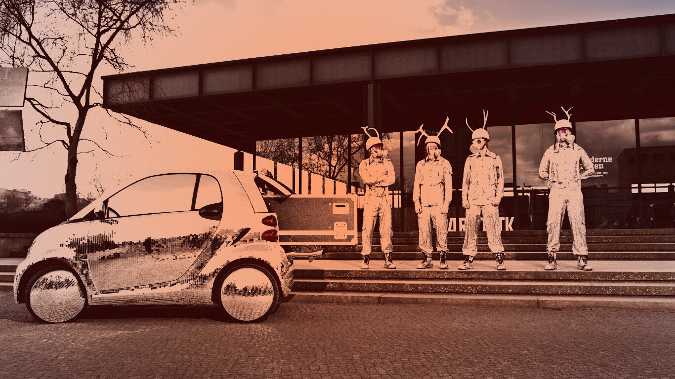 Smart Disco-Ball и 4 оленя обои