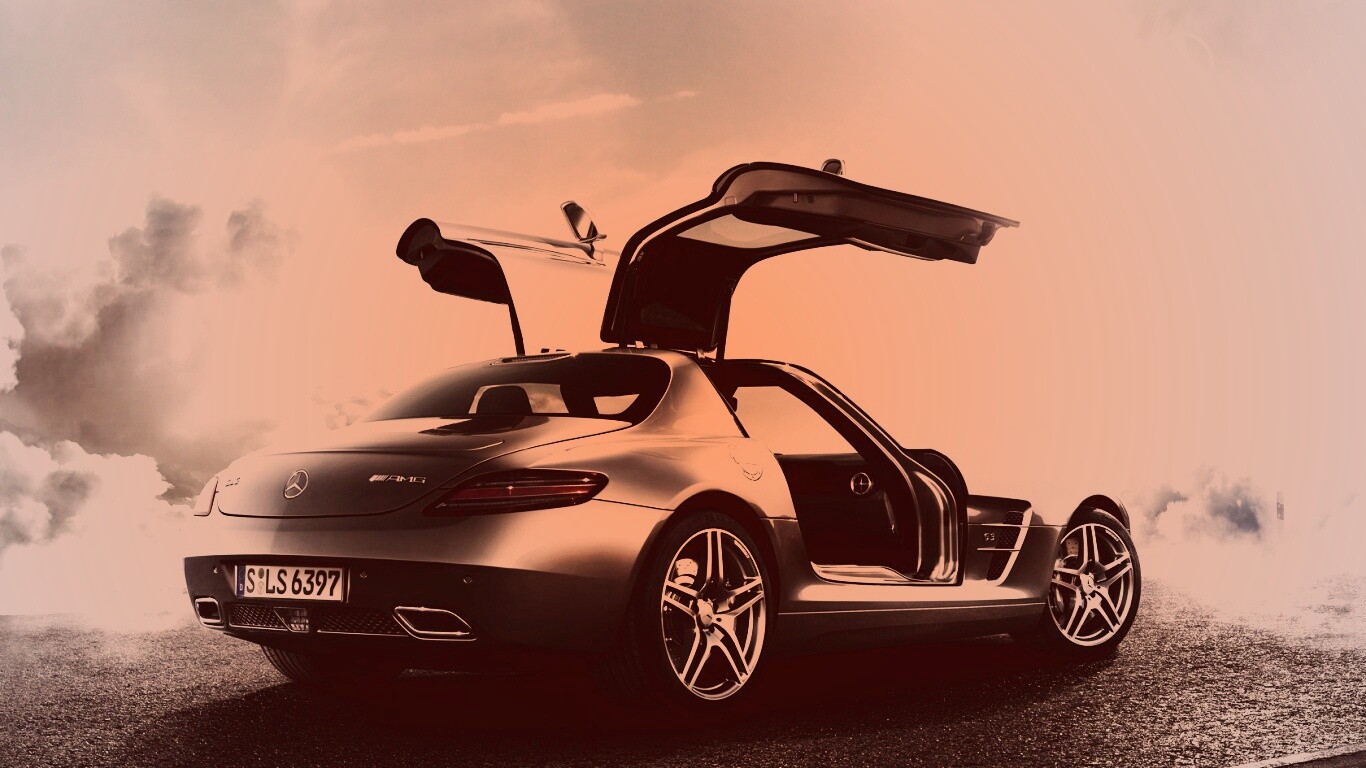 Mercedes Benz SLS обои