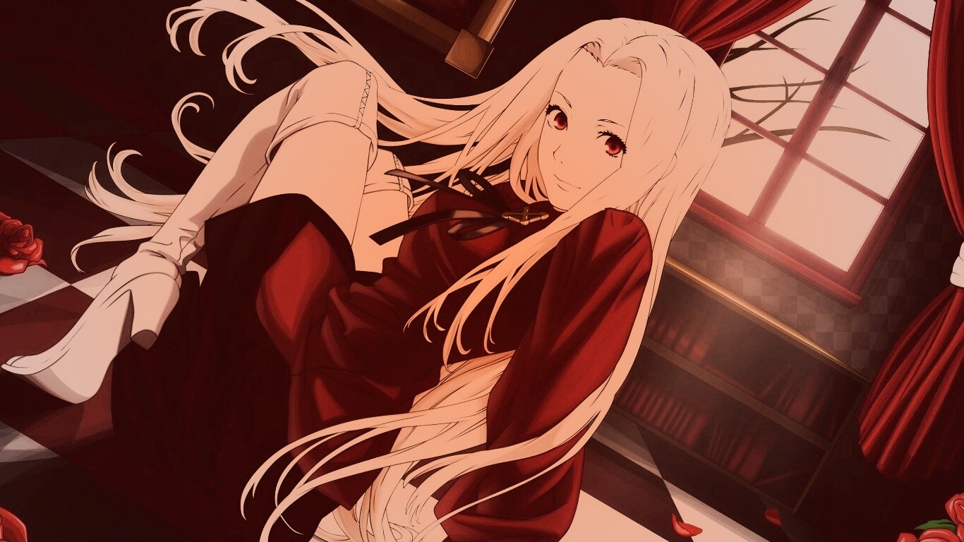 Блондинка в белых сапогах обои