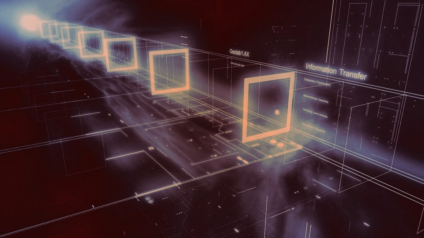 Информационный поток обои