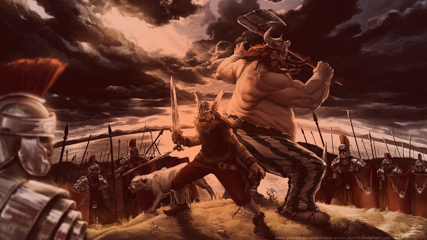 Астерикс и Обеликс по взрослому обои