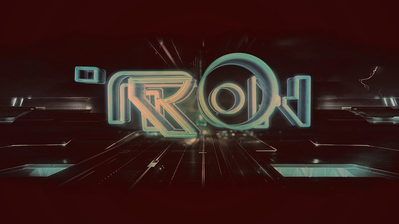 Заставка фильма TRON обои