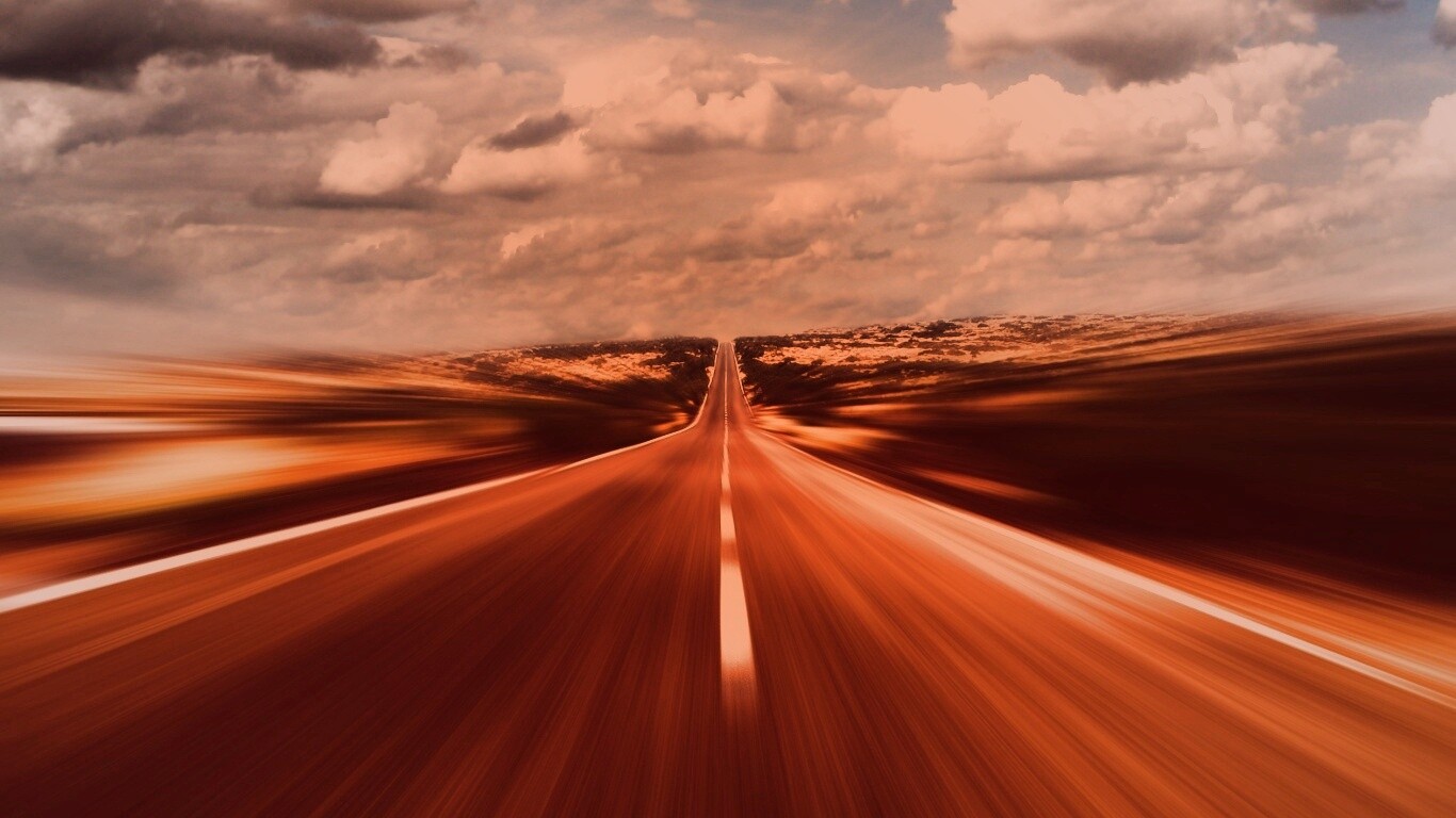 Скоростная трасса обои