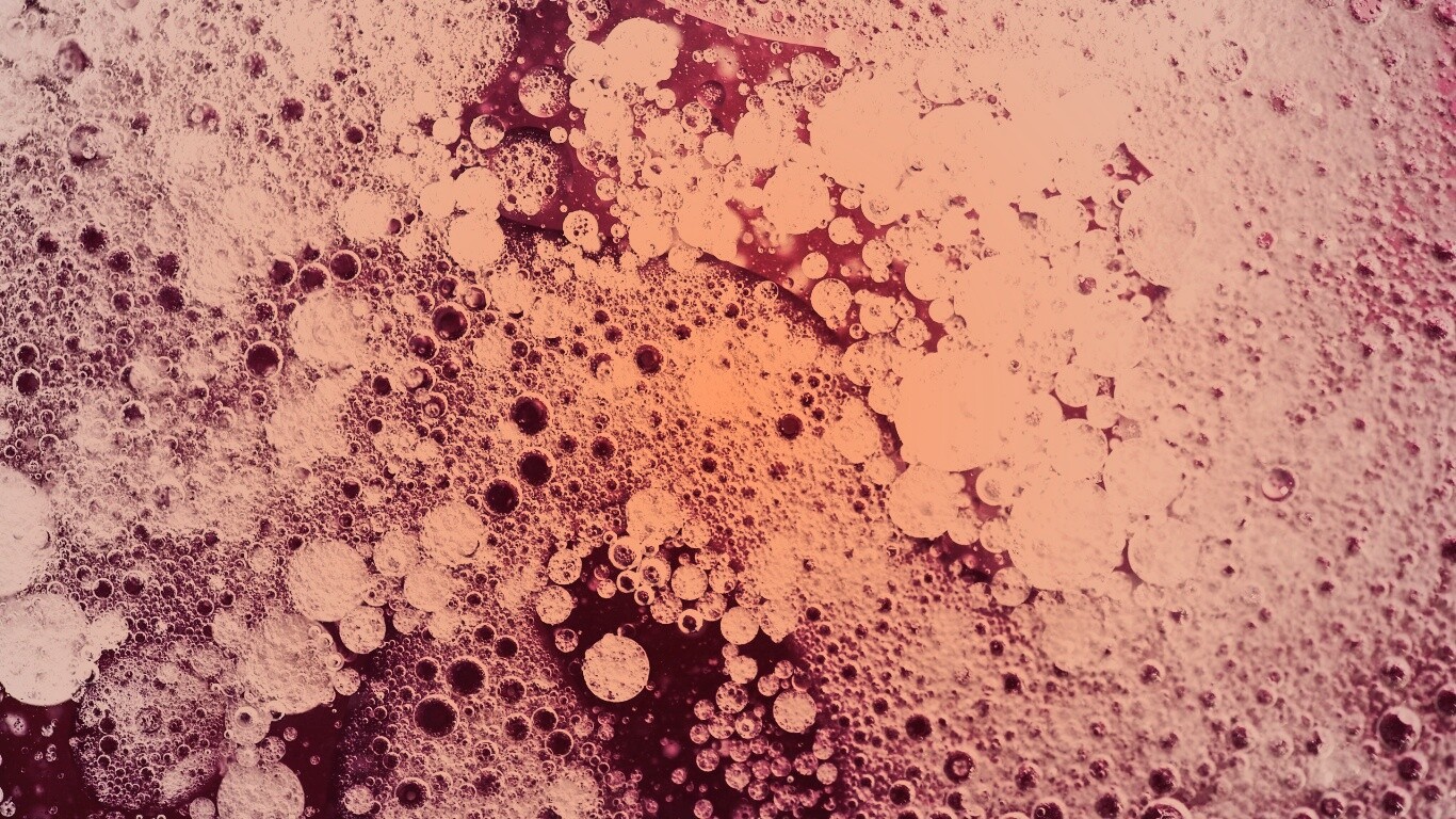 Реакция Вассермана в фиолетовых тонах обои