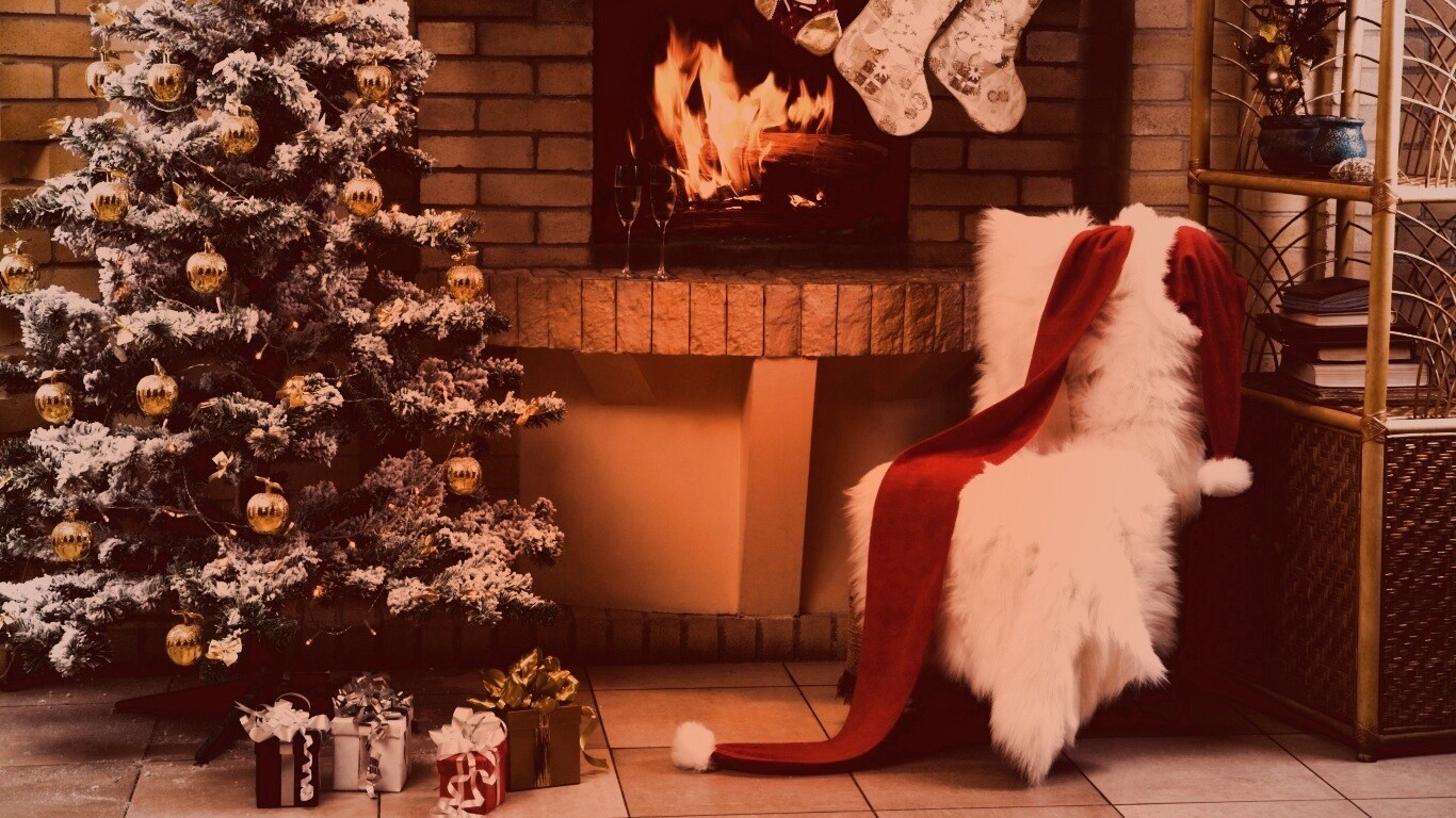 Рождественская атмосфера обои