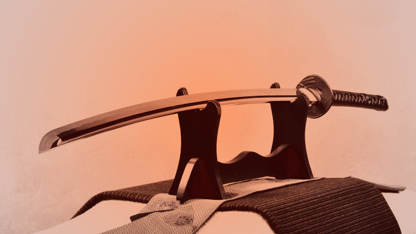 Катана обои