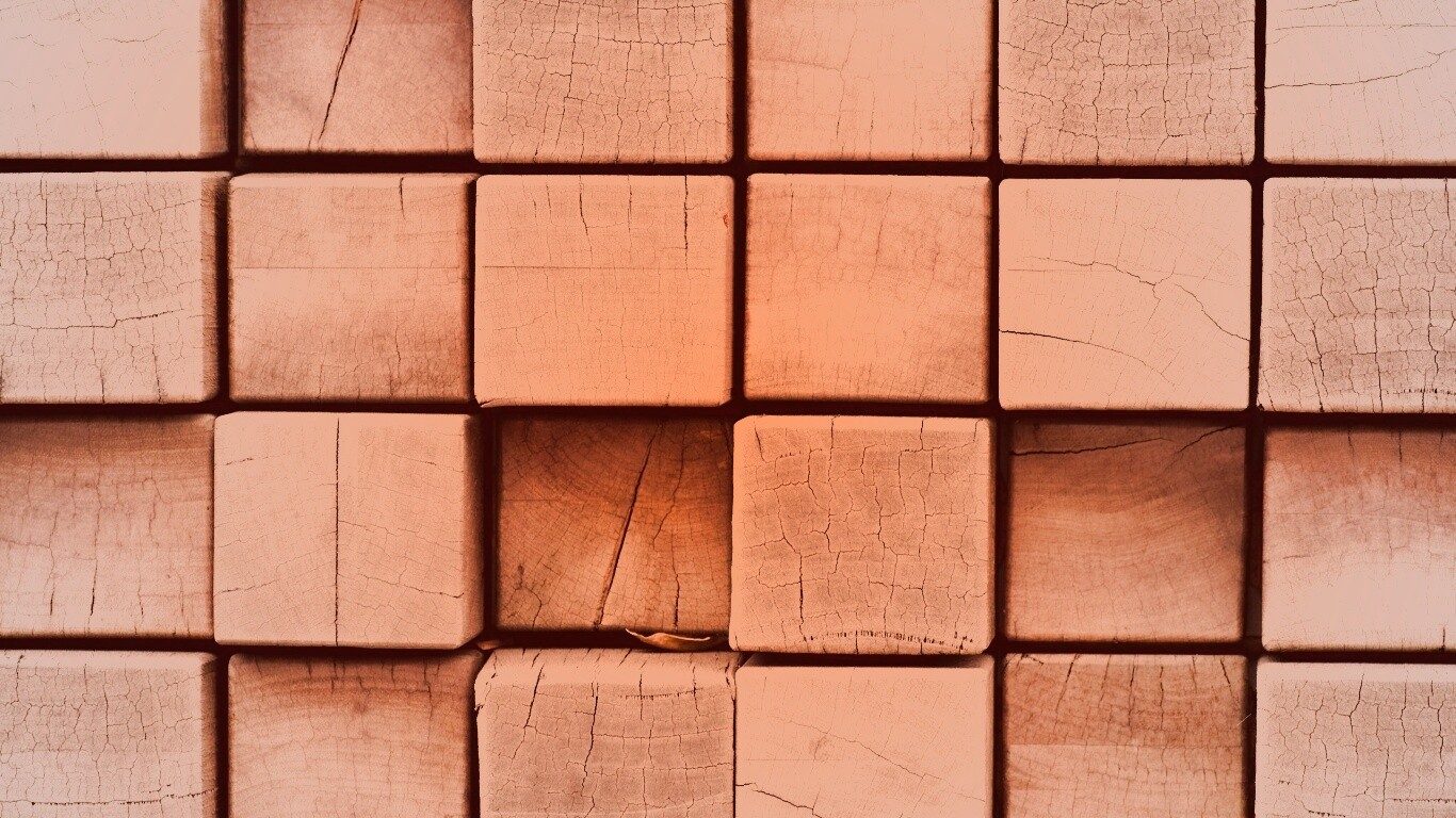 Деревянные бруски обои