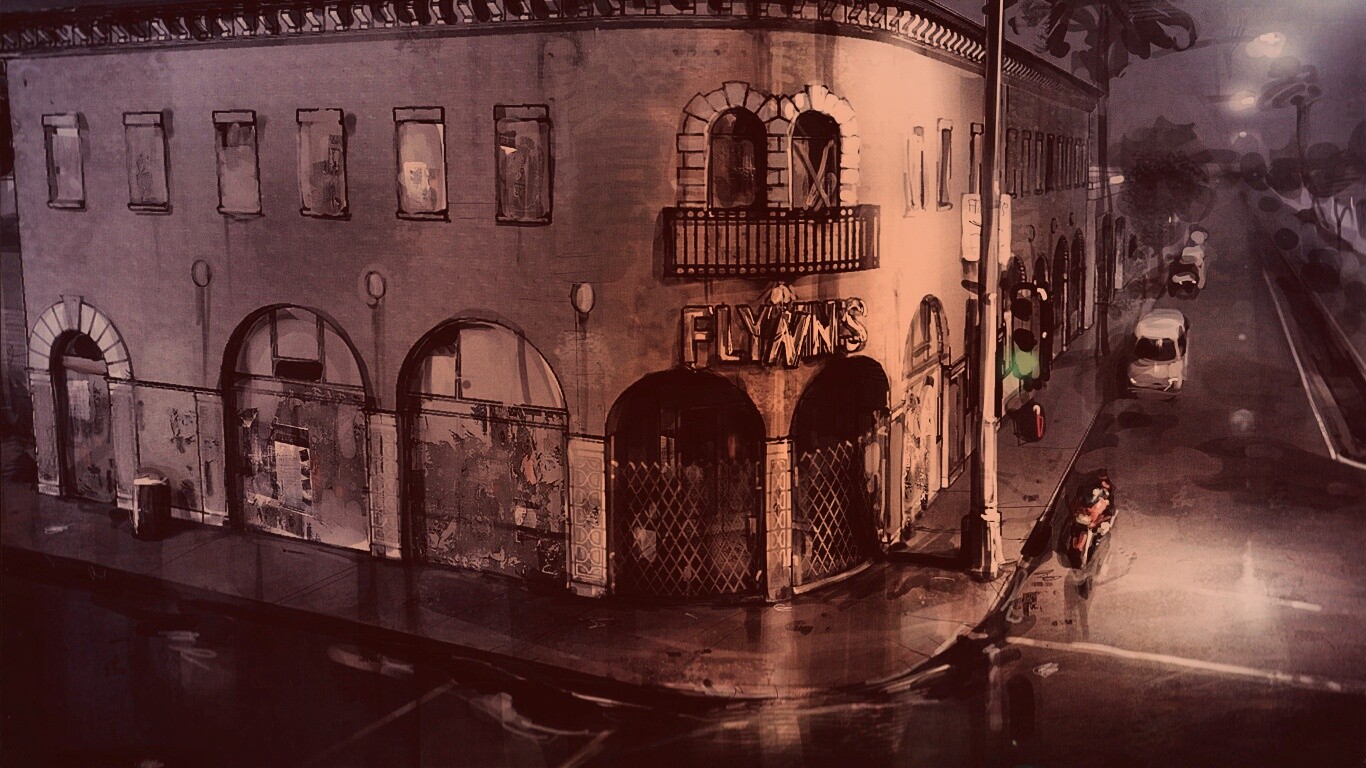 Зал игровых автоматов Флина обои