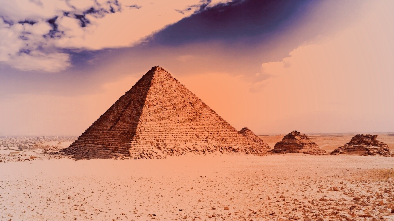Пирамиды в Египте обои