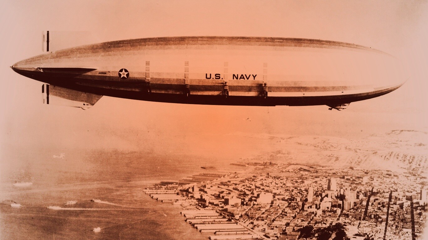 Дерижабль обои