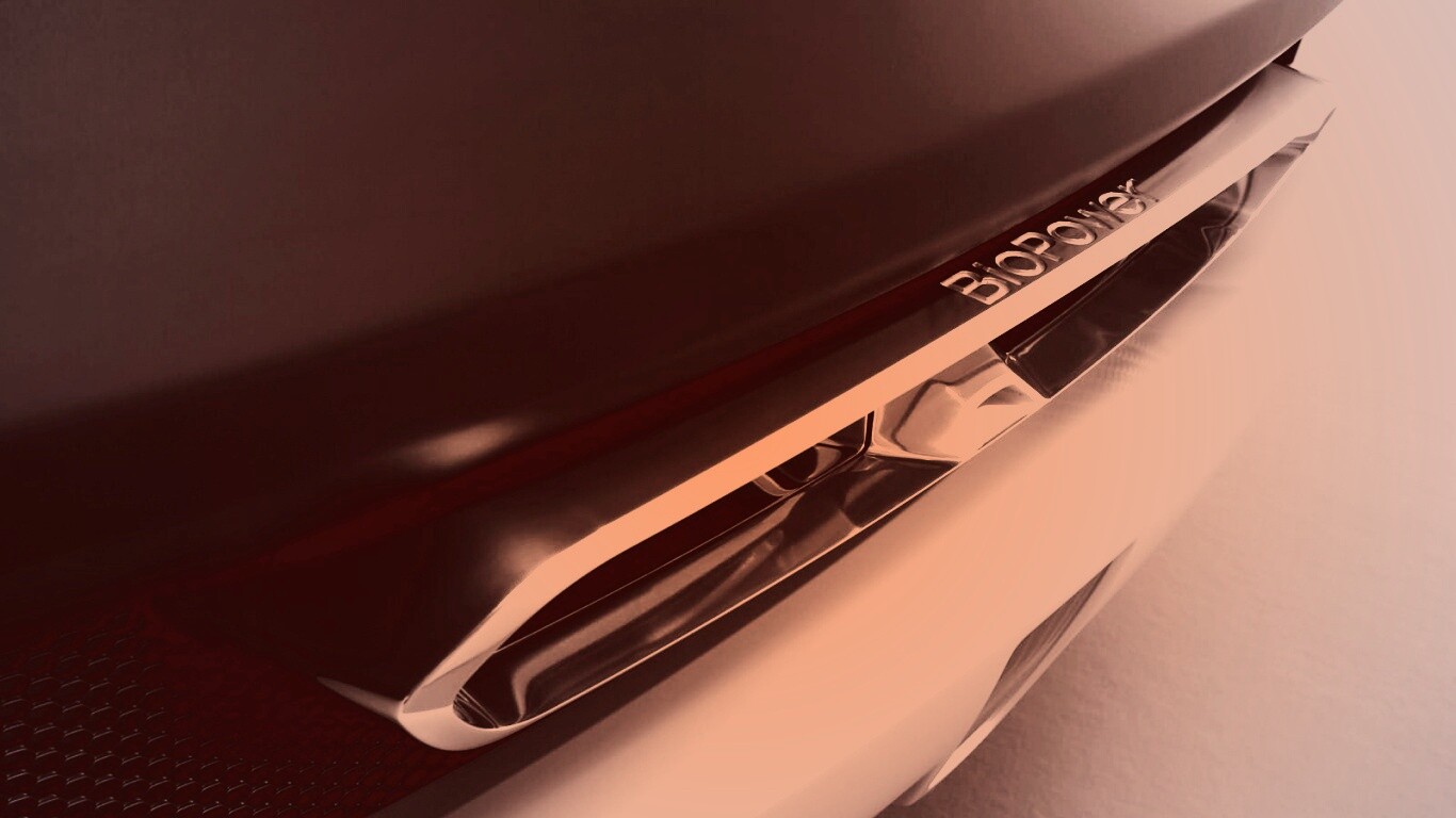 Хромированный бампер обои