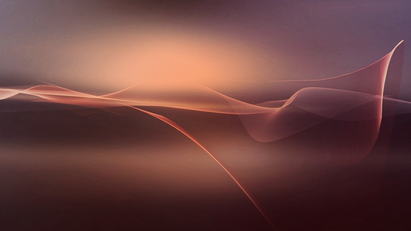 Абстрактные минималистичные волны обои