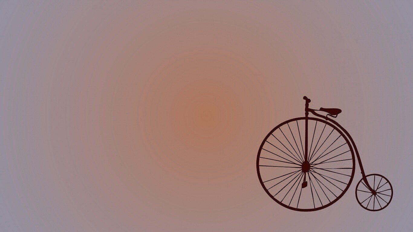 Цирковой велосипед обои