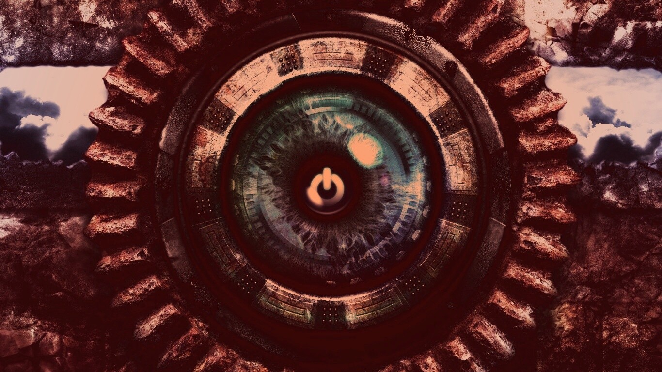 Фэнтезийная кнопка выключения обои