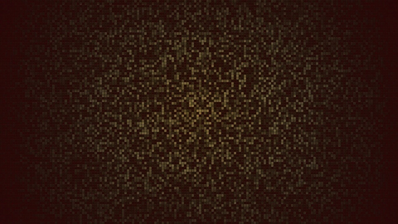 Зелёный пиксель арт обои